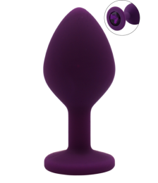 Plug bijou violet Medium - DB-RY068PUR